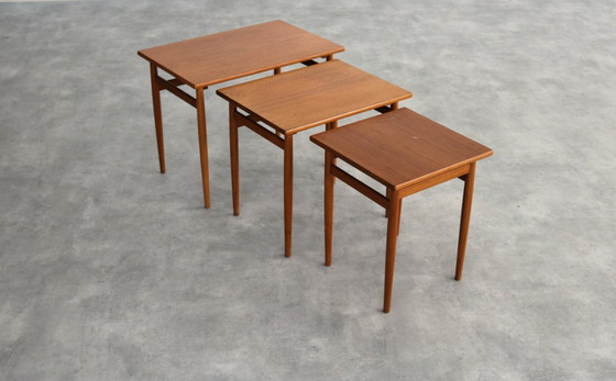 Image 1 of set di tavolini vintage