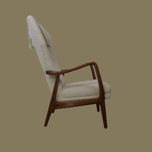 Bovenkamp highback fauteuil | Vintage design 50's