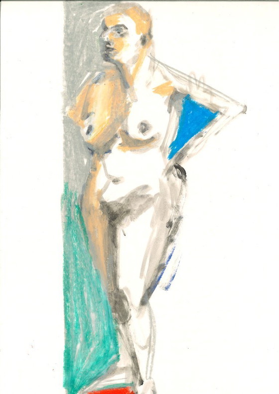 Image 1 of Model drawings (expressive/abstract)