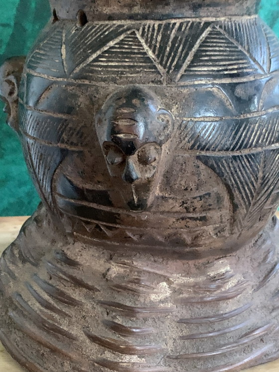 Rara scatola oracolare divinatoria Senufo (Calao) – Costa d'Avorio – Sculture, Wood, Other (photo 4 of 16)