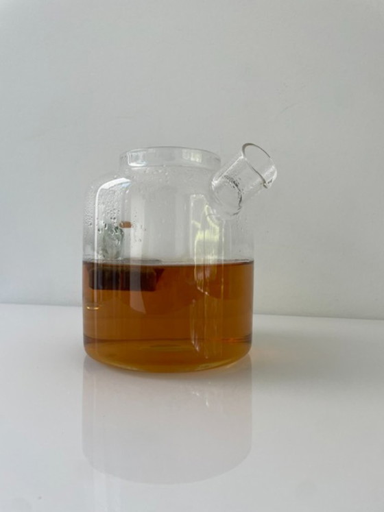 Image 1 of Scandinavian design borosilicate glass teapot 1.5L