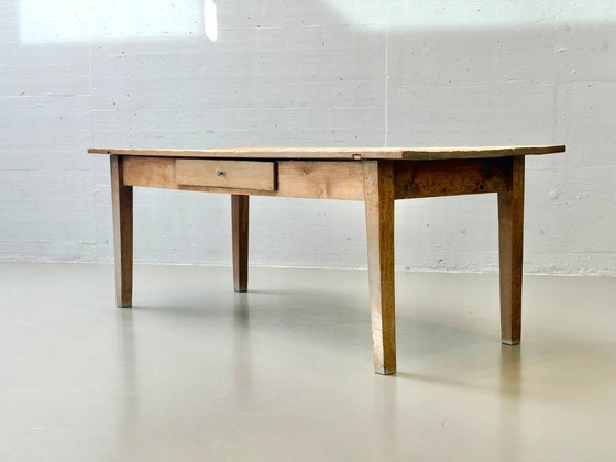 Image 1 of Large country-style coffee table, 1960s