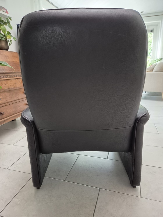Poltrone relax in pelle nera De Sede – Leather (photo 6 of 6)