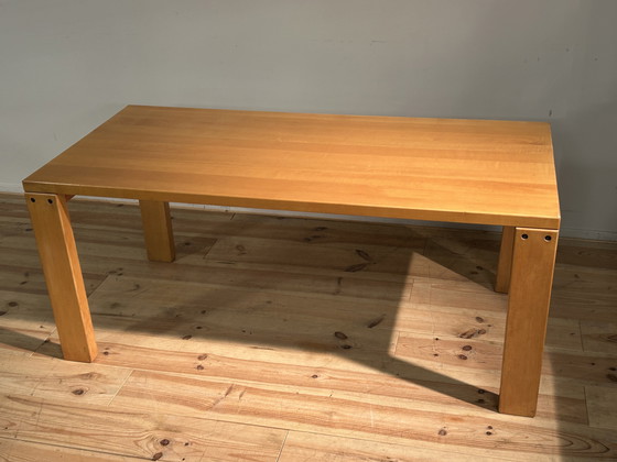 Image 1 of Vintage Ibisco Design Italiaans Tafel & 6 Stoelen Seventies