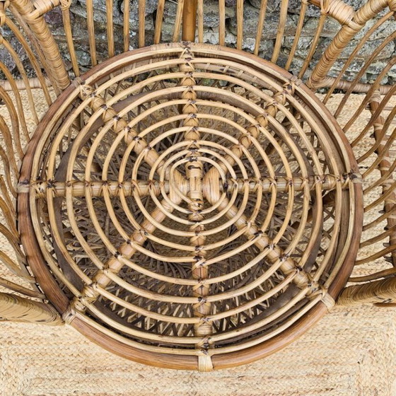 Image 1 of Sillón Emmanuel en ratán natural y mimbre