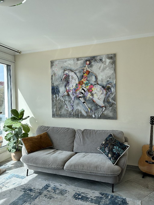 SITS Fiona 3-zitsbank – Malibu Velvet (beige)