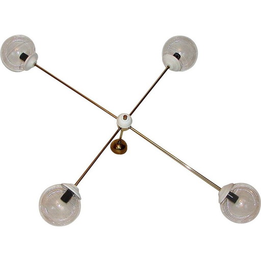 Lustre Minimaliste Vintage 1960s