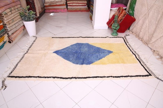 Alfombra marroquí de lana natural hecha a mano, 200/300 cm. – Ahrend, Wool (photo 4 of 7)