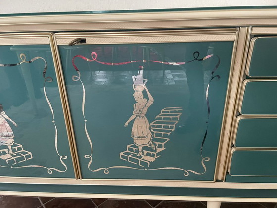 Image 1 of Credenza di lusso italiana di metà secolo – di Umberto Mascagni (anni '50-'60)