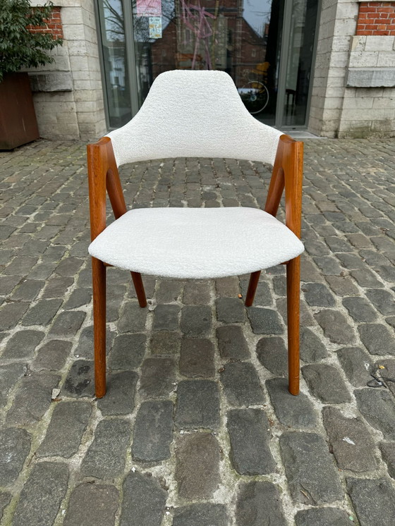 Image 1 of 6 "Compass" Chairs, By Kai Kristiansen, Denmark, 1960's