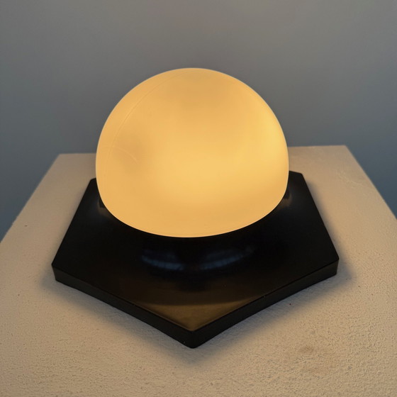 Image 1 of Plafond/Wandlamp Zwart Jaren 60/70