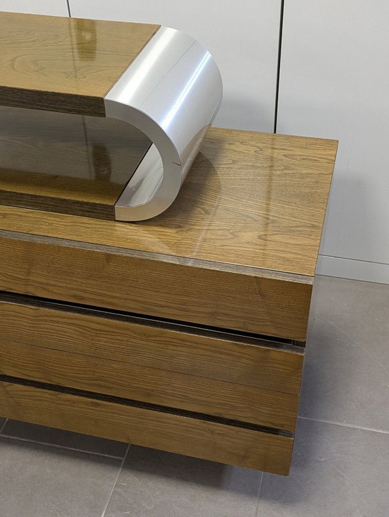 Image 1 of Commode - Acier, bois