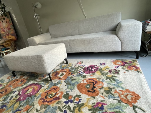 Montel Sofa And Hocker