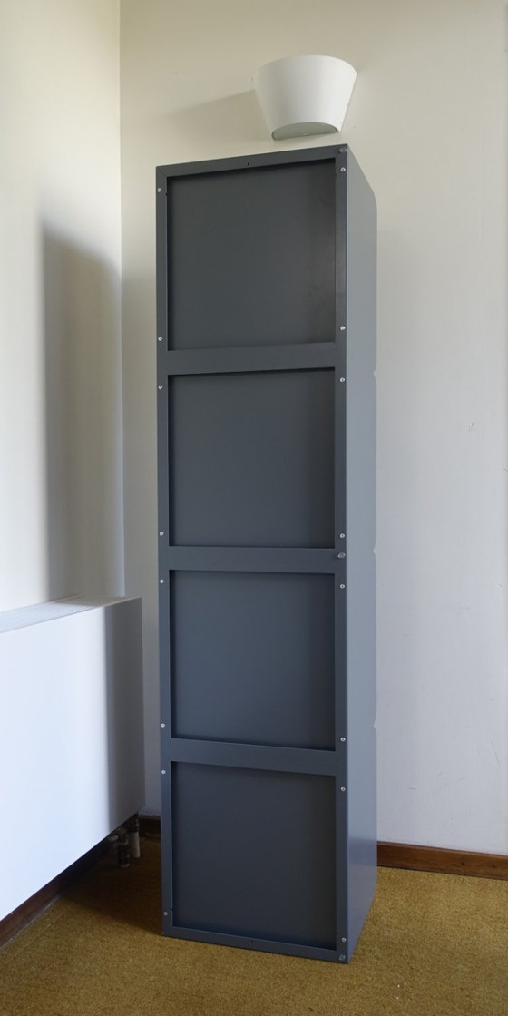 Image 1 of Nendo designer cabinet (Quodes) - basalt gray, exhibition model in new condition