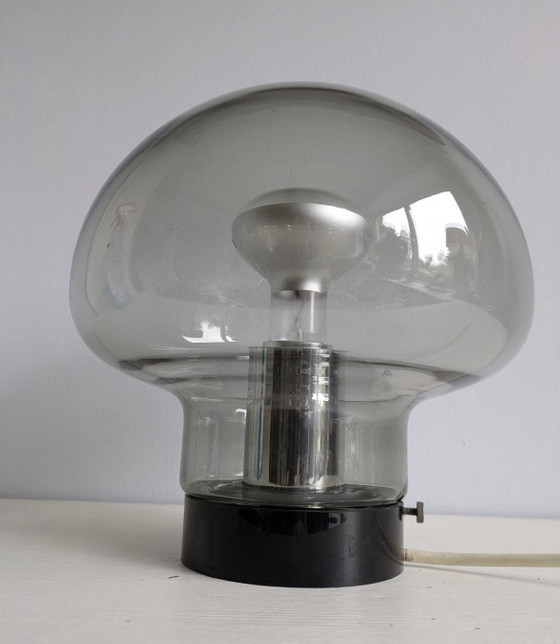 Peil & Putzler Mushroom Table Lamp / Set Of 2 / Mint Conditions – Peill & Putzler, Glass (photo 5 of 5)