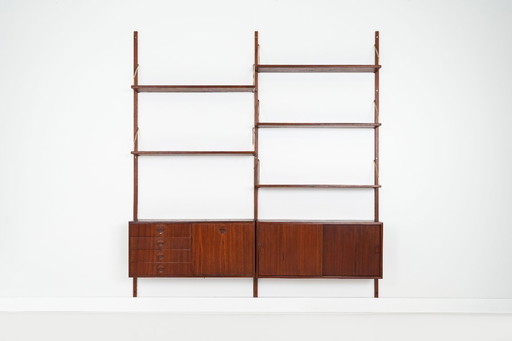 Teak system bookcase, Danish design, 1960s, production: Denmark