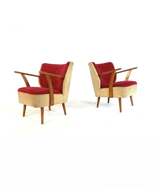 Set of 2 vintage cocktail chairs ‘60