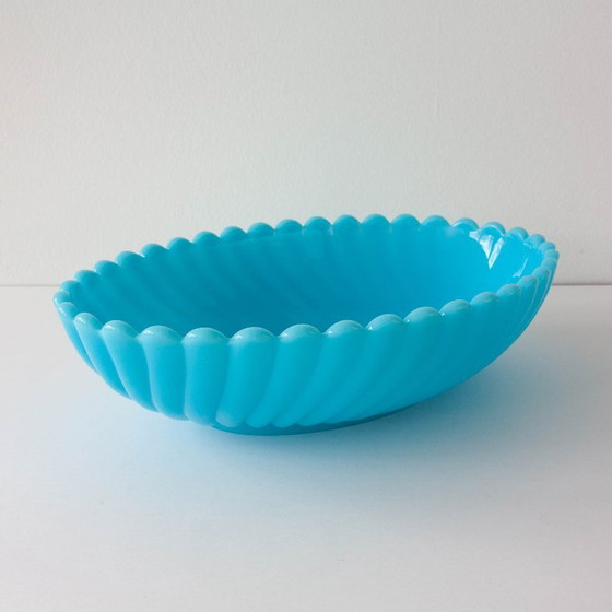 1940er Art Deco portugiesische Glasschale von IVIMA – Tischdekoration (photo 8 of 13)
