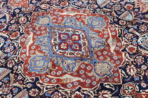 Image 1 of Tapis persan original noué à la main Kashmar Fein Paradise Design 386 X 294 Cm Top Condition