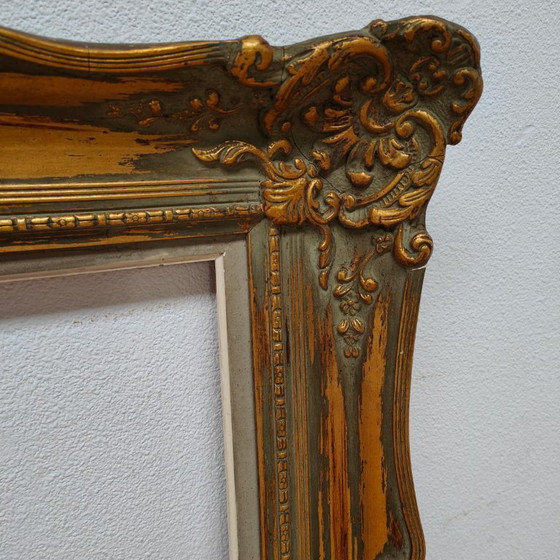 Grand Cadre Ancien Brocante Rococo Baroque pour Tableau – Wood, Vintage (photo 7 of 16)