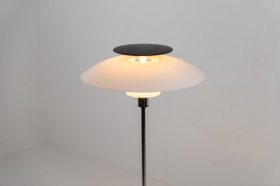 Image 1 of Early PH80 floor lamp by Poul Henningsen for Louis Poulsen (Denmark, 1980s).