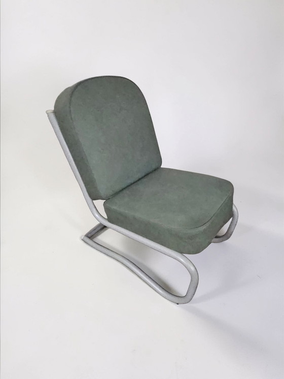 Image 1 of Set di 2 poltrone lounge di design Bauhaus, anni '70