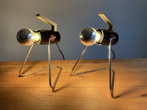 2x Philips vintage lamps
