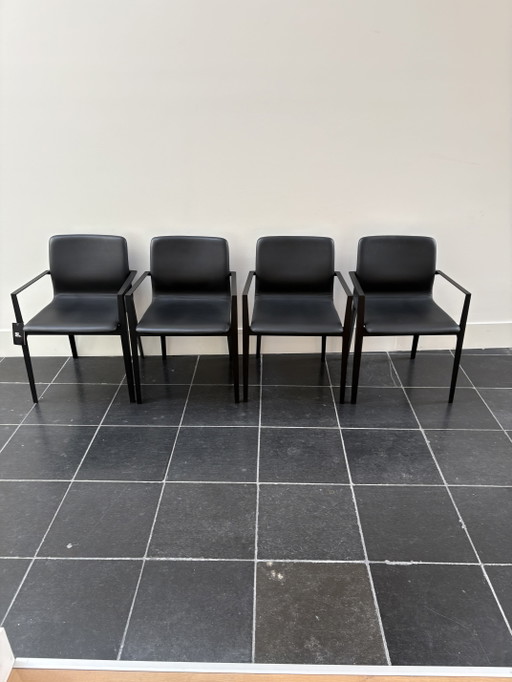 4x Porto Garda Chair – Porro, eetkamerstoelen, Wood