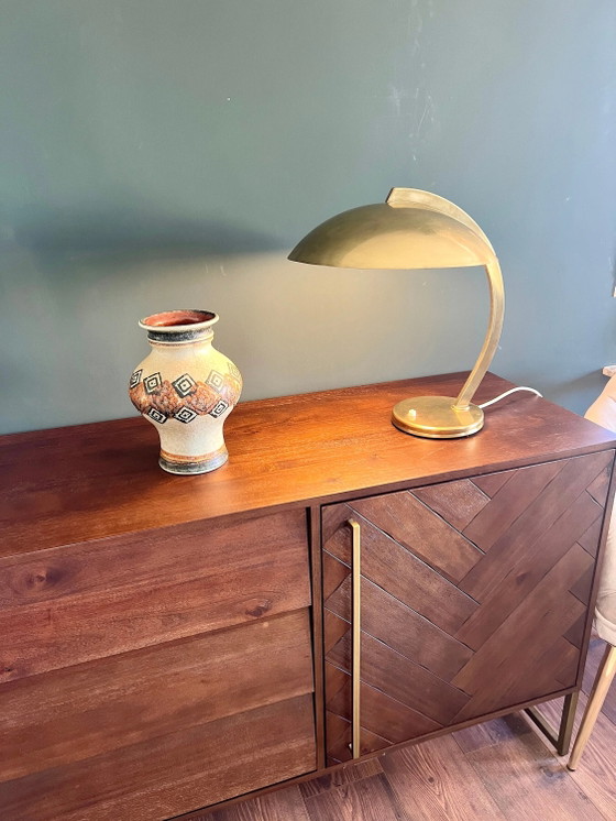 Beautiful Mid Century Vase by BAY with design number 534/25. A perfect addition to your 50s-60s vase (photo 4 of 6)
