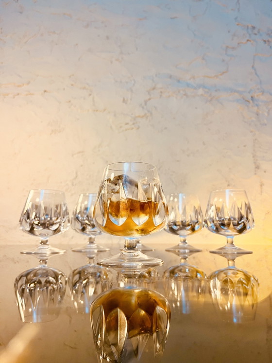 Prachtige Mid Century Nachtmann cognac glazen – Glazen & Karaffen, Crystal (photo 4 of 14)