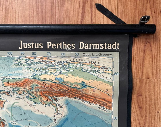 Carte Murale de la Terre – Justus Perthes, Décorations murales, Paper, Wood (photo 7 of 17)