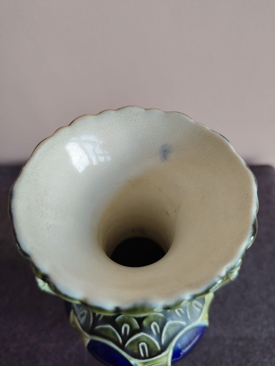 Image 1 of Gustave de Bruyn vases and bowl