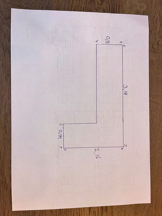 Image 1 of Divano angolare in velluto