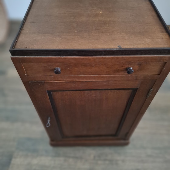 Image 1 of Amsterdam School filing cabinet with drawer