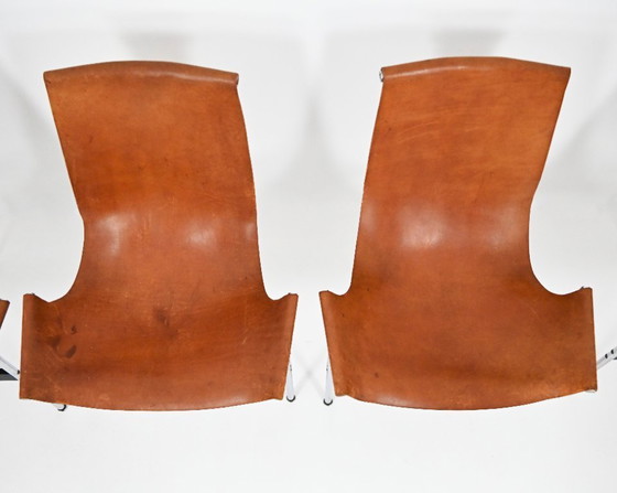 Image 1 of Sedia modello 3LC T di William Katavolos per Laverne International, 1952, set di 6