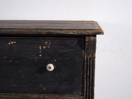 Antique chest of drawers with dark patina (c.1920) #58 (photo 34 of 40)