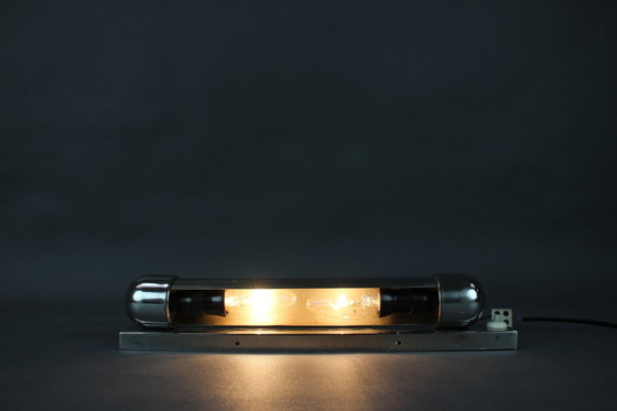 Image 1 of Bauhaus wandlamp van Napako, Tsjecho-Slowakije, jaren 1930