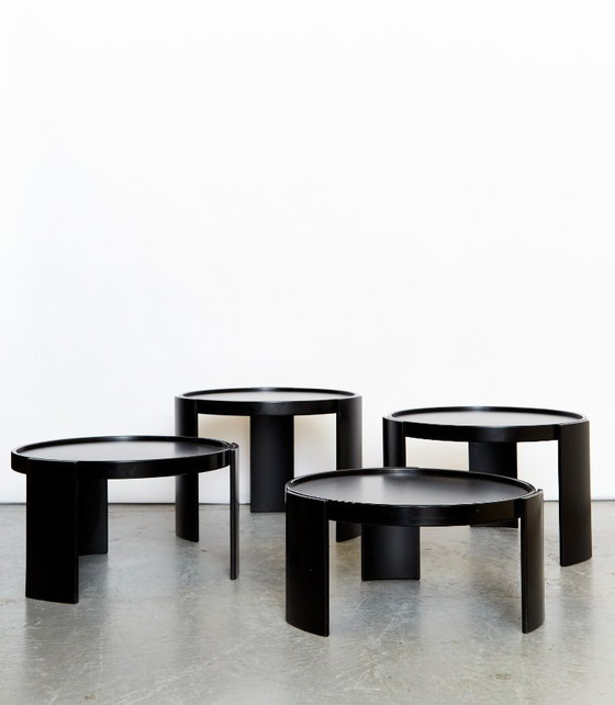 Image 1 of Tables Basses 780/783 de Gianfranco Frattini pour Cassina, 1966