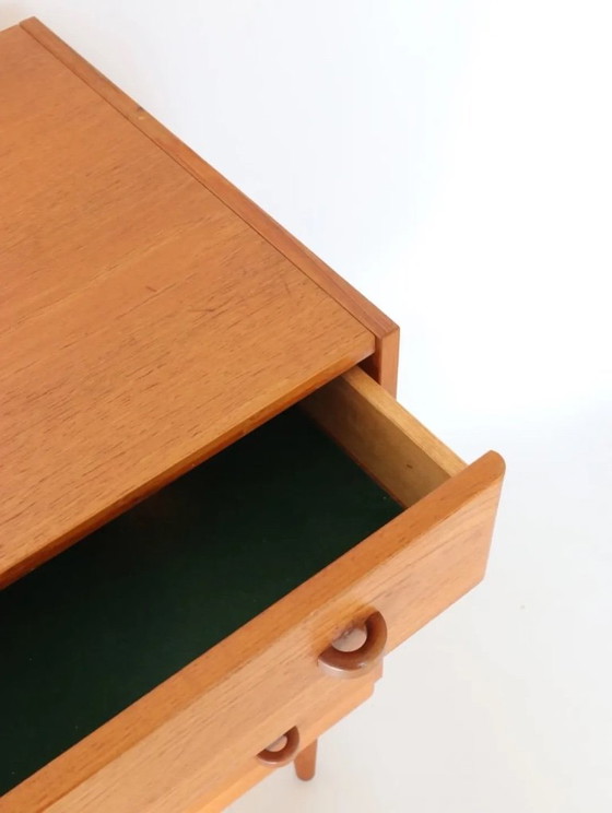 Image 1 of Cassettiera vintage in teak design danese Domino mobler