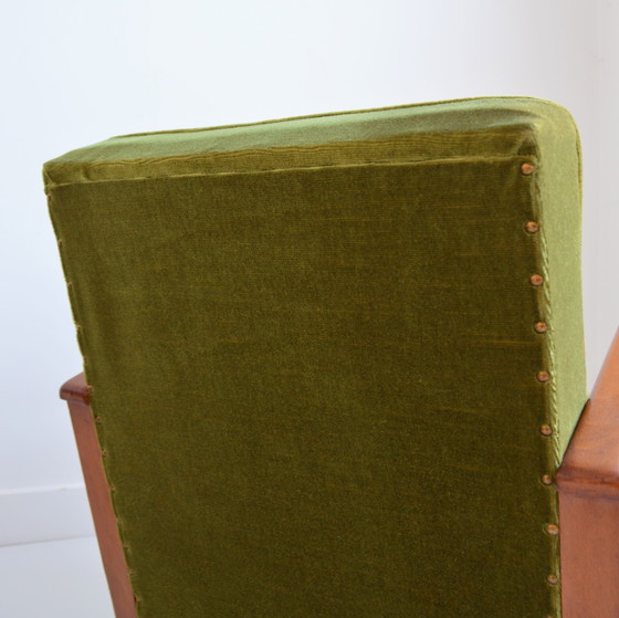 Image 1 of Pair of vintage 1950s armchairs