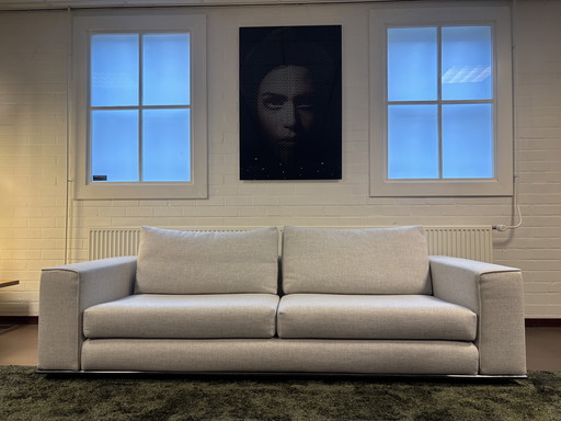 Minotti Hamilton sofa 104x235cm stof G Pitti Corda LP € 8.130,/
