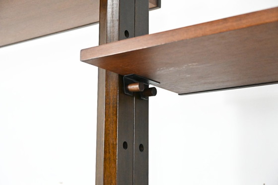 Image 1 of Mueble de pared diseñado por Leonardo Fiori para Isa Bergamo, década de 1960.