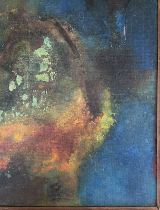 Image 1 of Silvin Bronkart - Deep River - magnificent painting from 1960