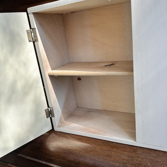 Image 1 of Mobiletto da parete vintage anni '60 H54x L30x P14 cm