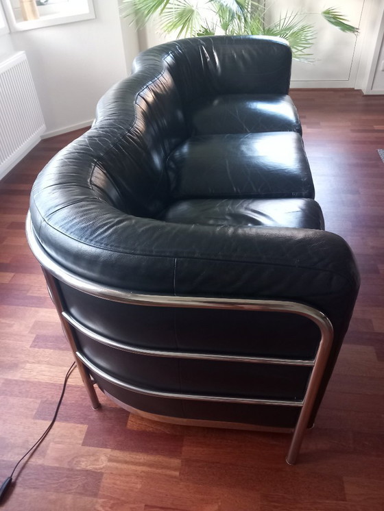 Image 1 of 1x three-seater sofa and 1x armchair Zanotte Onda