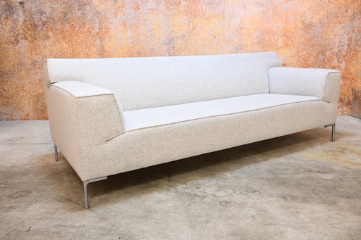 Design on Stock Bloq driezitsbank in grijze Amdal stof