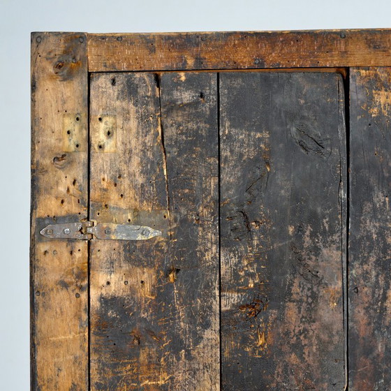 Image 1 of Beech Wabi-Sabi Cabinet, 1850s