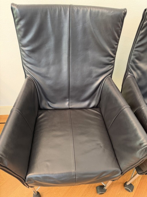 Montis Chaplin black dining chair 4 pieces