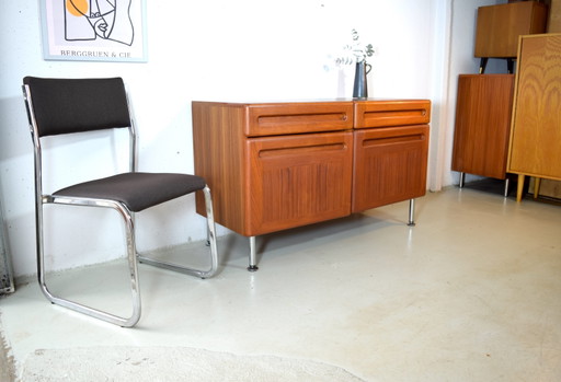Deens Teakhouten Dressoir van Kollund Möbler Vintage Dressoir Ladekast