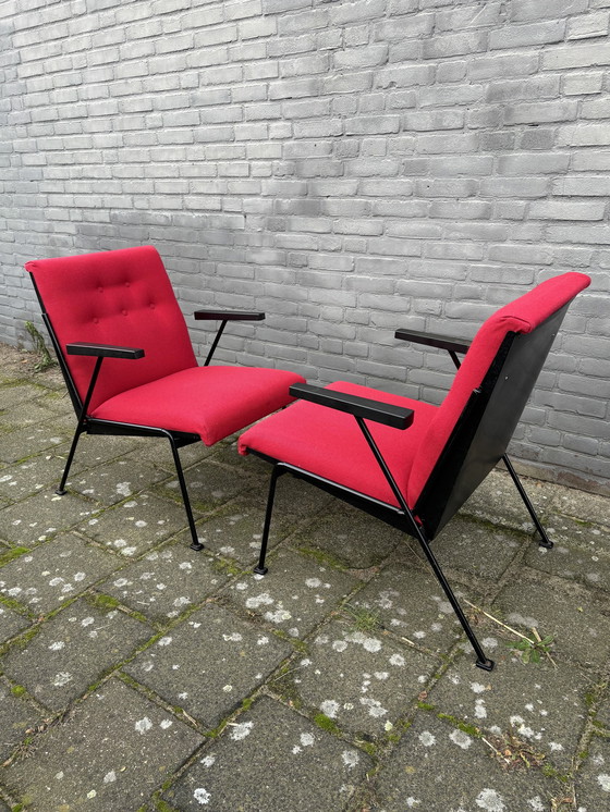 Image 1 of 2x sedie oasi Rietveld per Ahrend de Cirkel 1960